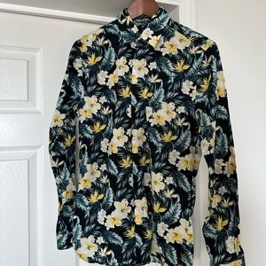 Floral Palms Print Shirt